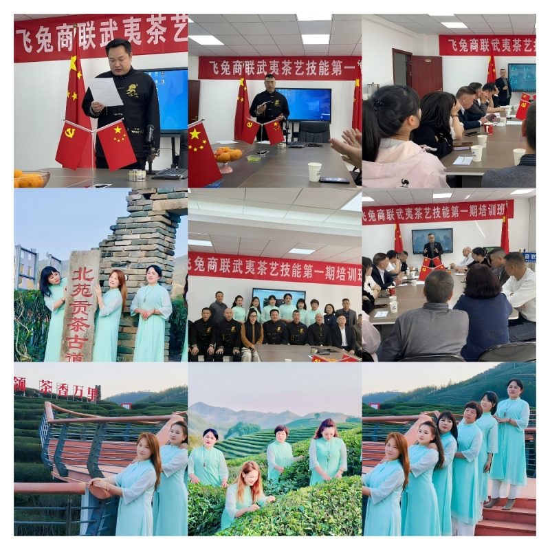 飞兔商联武夷茶艺技能培训：以技能赋能生态升级，助力上市征程开好局